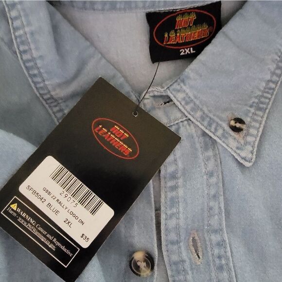 STURGIS 2022  82nd Anniversary Motorcycle RALLY JEAN SHIRT/JACKET NWT - Picture 9 of 13